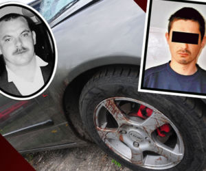 2 kilometry jechał z trupem na masce