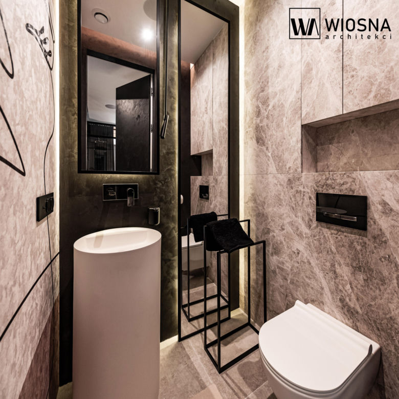 Przytulny apartament w Warszawie. Jest minimalistyczny, a zarazem przestronny