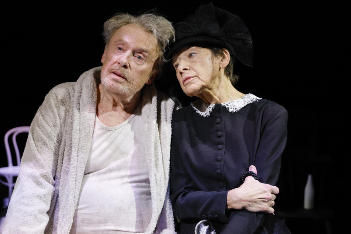Jadwiga Jankowska-Cieślak i Daniel Olbrychski