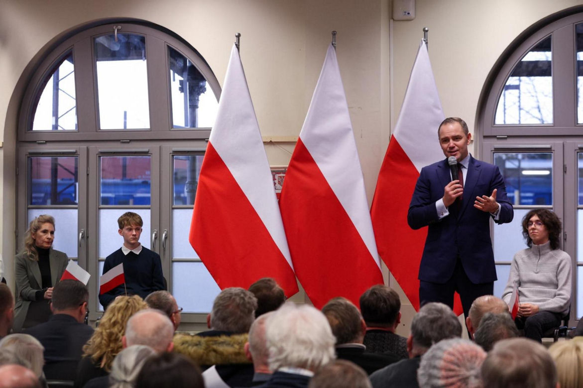 Karol Nawrocki w Lęborku