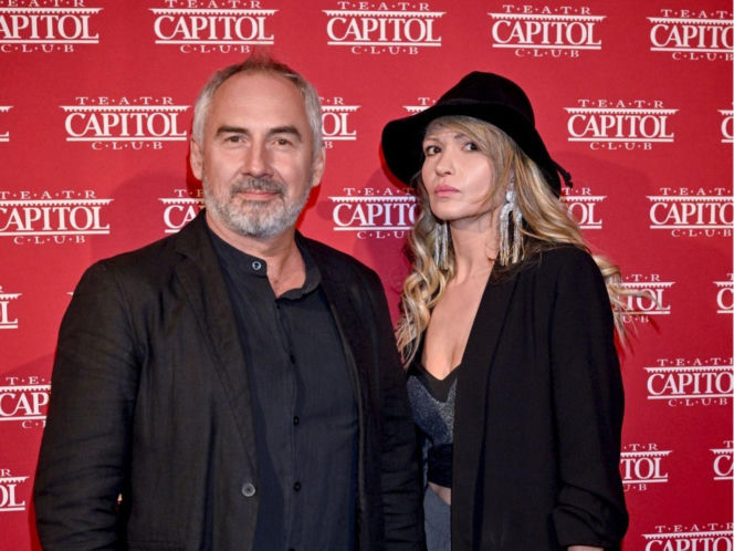 Jacek Kopczyński z ukochaną