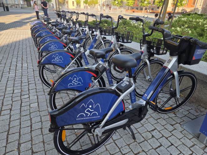 750 nowych rowerów na ulicach Bydgoszczy. Tak działa nowy system BRA
