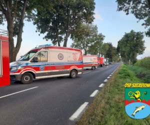 Koszmarny wypadek pod Sierpcem! Kilka karetek i śmigłowiec zabrały 5 rannych [ZDJĘCIA]