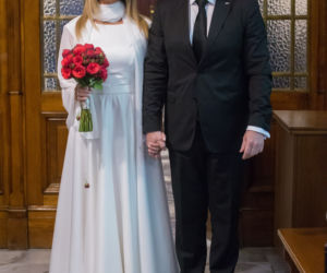 Suknia ślubna Joanny Kurskiej