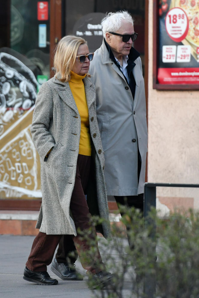 Barbara Bursztynowicz na słodkiej randce z mężem