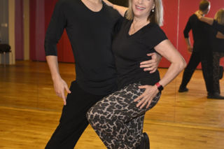 Małgorzata Potocka na próbach do Tańca z Gwiazdami