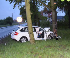 Pijak roztrzaskał się w Malborku