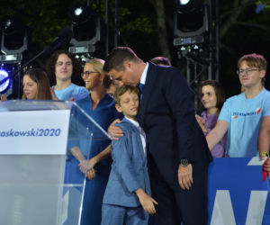 Wybory 2020. Wieczór wyborczy Rafała Trzaskowskiego