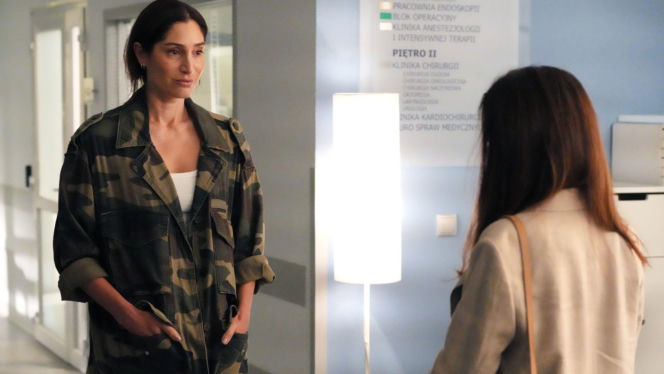 Barwy szczęścia, odcinek 3315. Celina (Orina Krajewska), Kasia (Katarzyna Glinka)