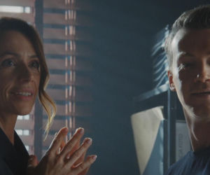 M jak miłość odc. 1896. Martyna (Magdalena Turczeniewicz), Jakub Karski (Krzysztof Kwiatkowski)