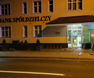 Ktoś wysadził bankomat w Krośnicach koło Milicza