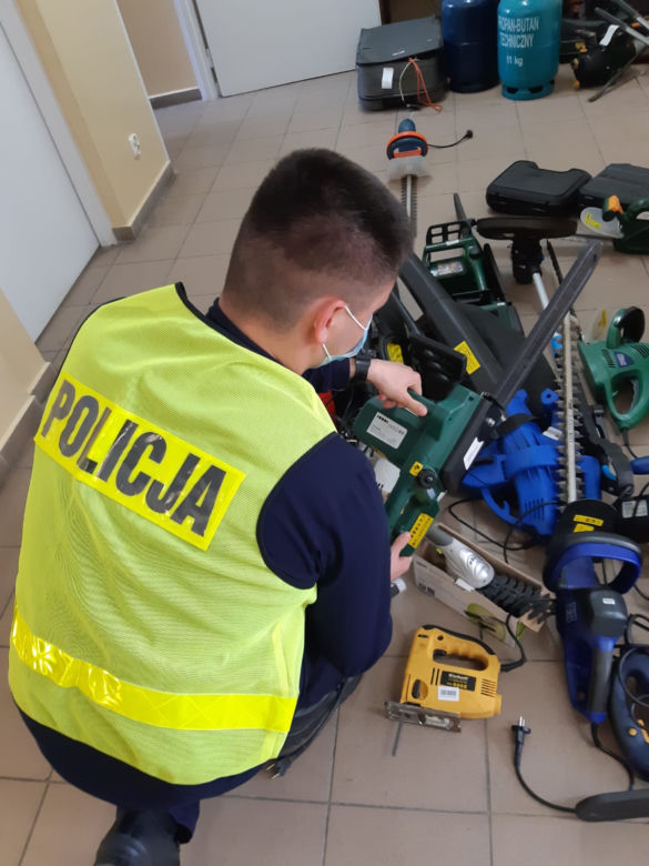 Kilkanaście włamań do altanek na terenie Torunia. Policja dopadła sprawcę