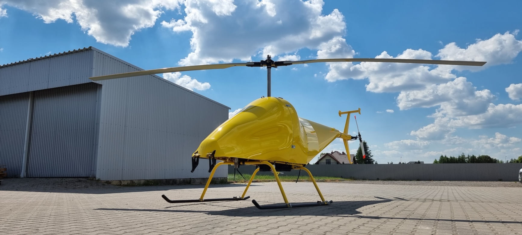 Jedyny taki dron w Europie. Do zadań specjalnych i transportu organów