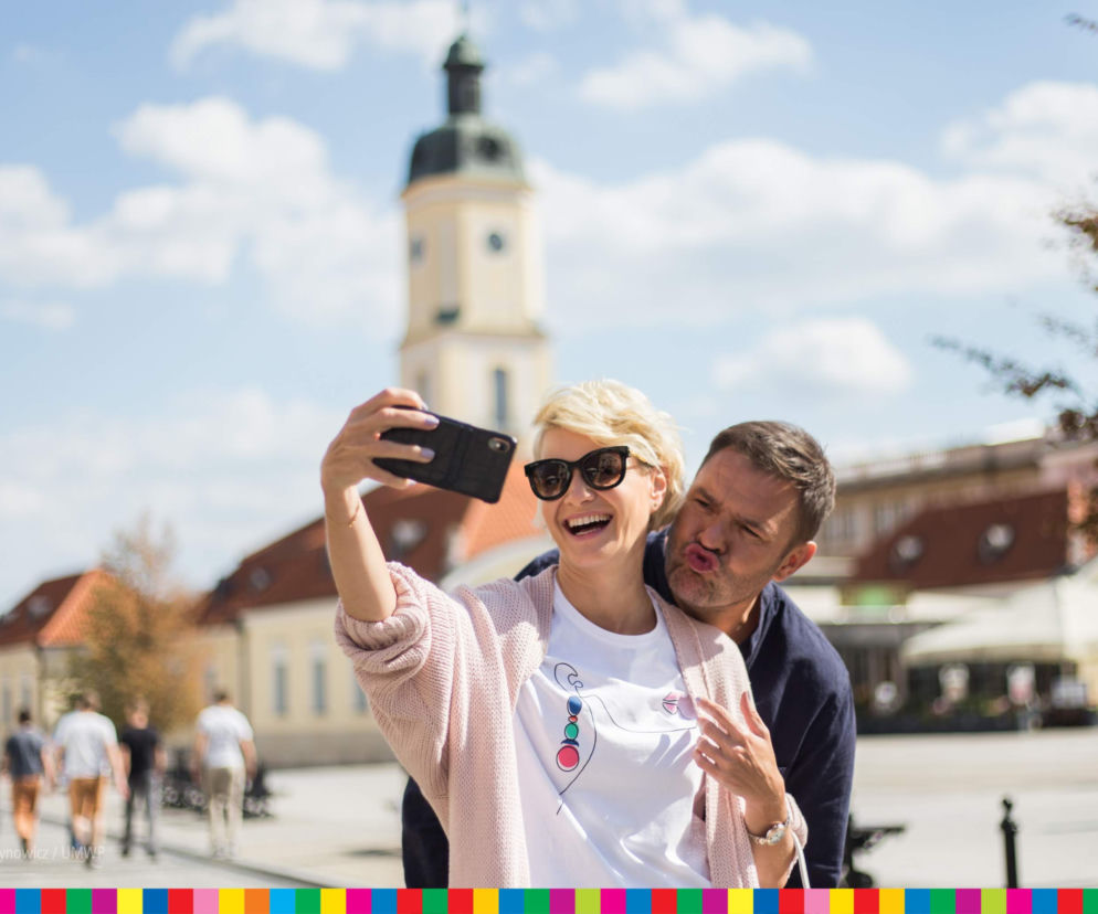 Kożuchowska i Karolak w Białymstoku. Kręcili odcinek serialu Rodzinka.pl 