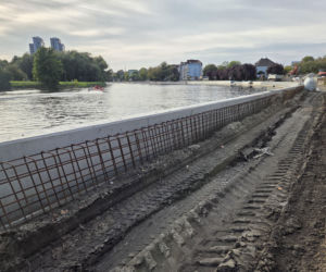 Tak zmieniają się bulwary nad Brdą. Trwa rewitalizacja nabrzeża w Bydgoszczy