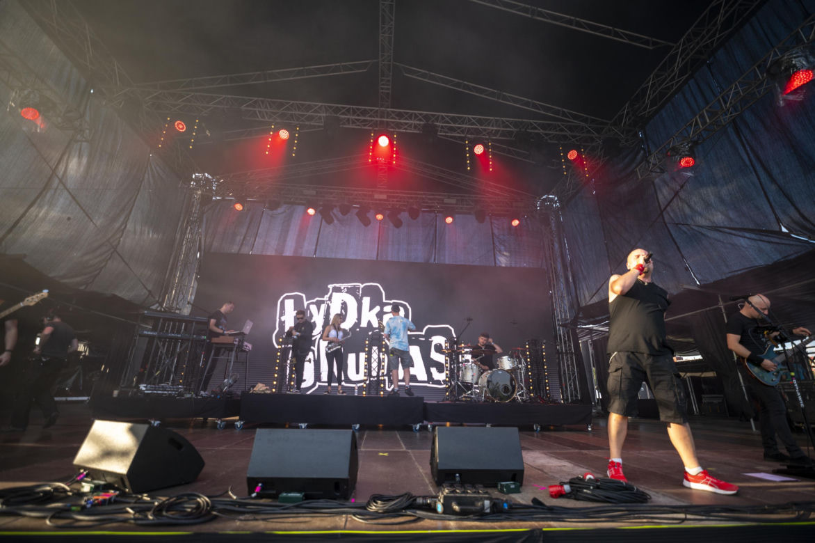 Łydka Grubasa na scenie Sosnowiec Fun Festival