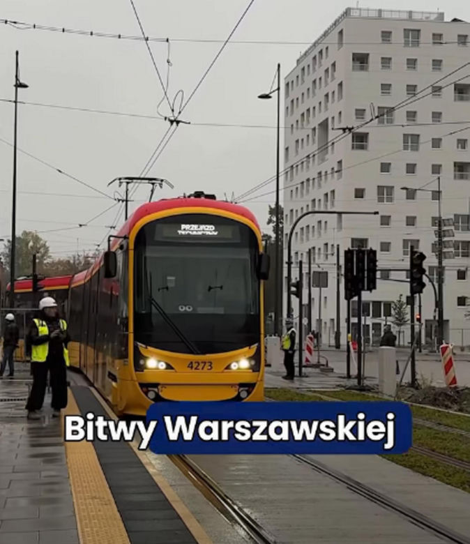 Tramwaje już jeżdżą pierwszym podziemnym tunelem tramwajowym w Warszawie