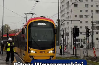 Tramwaje już jeżdżą pierwszym podziemnym tunelem tramwajowym w Warszawie