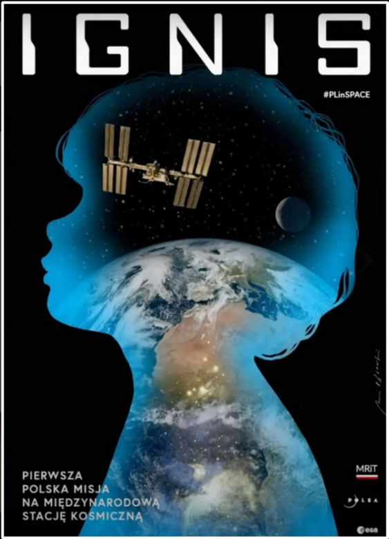 To Sławosz Uznański zabiera w kosmos 