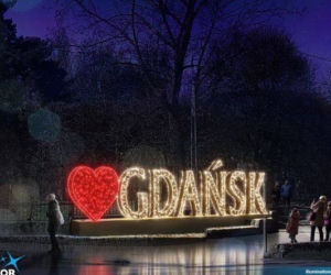 Park Oliwski w świątecznej oprawie