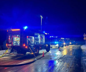 tragiczny pożar w Domaszewie w gminie Maciejowice