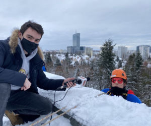 Finał WOŚP 2021 Gdańsku. Alpiniści umyli okna w szpitalach 31.01.2021