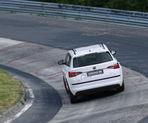 Skoda Kodiaq RS na Nurburgringu
