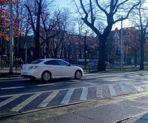 Niebezpieczne przejście dla pieszych na al. Piastów