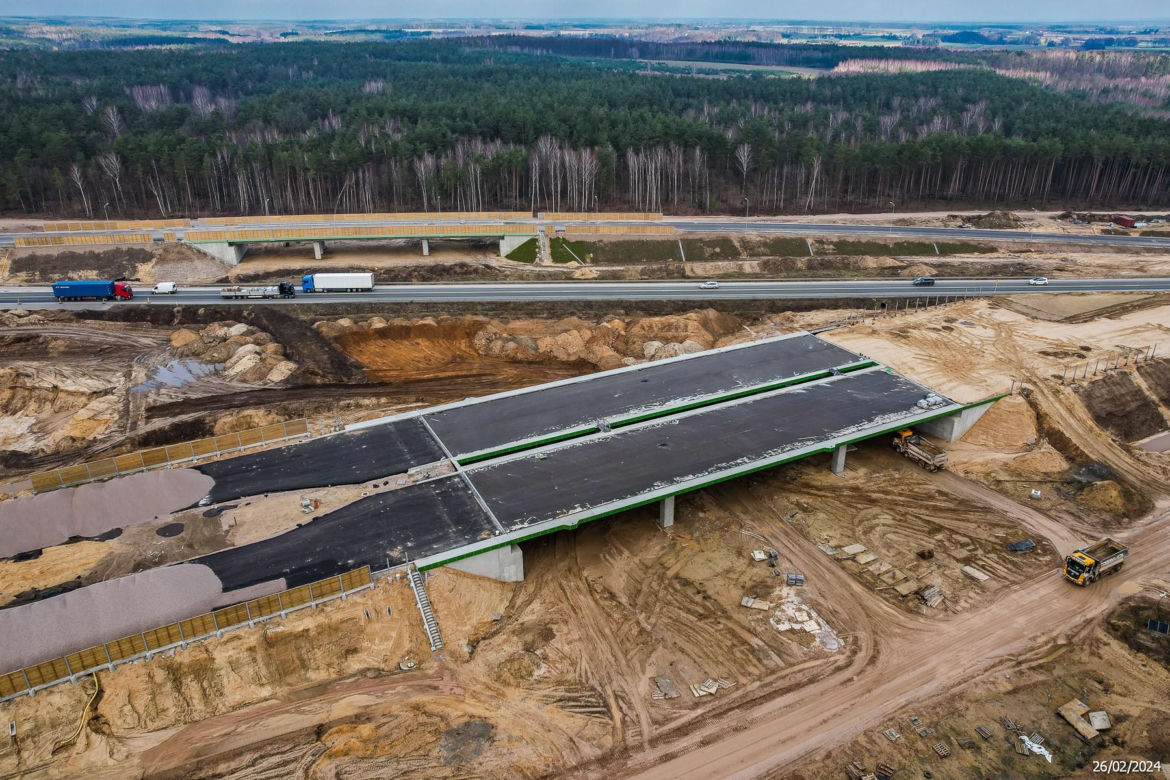 Budowa autostrady A2 Kałuszyn - Groszki