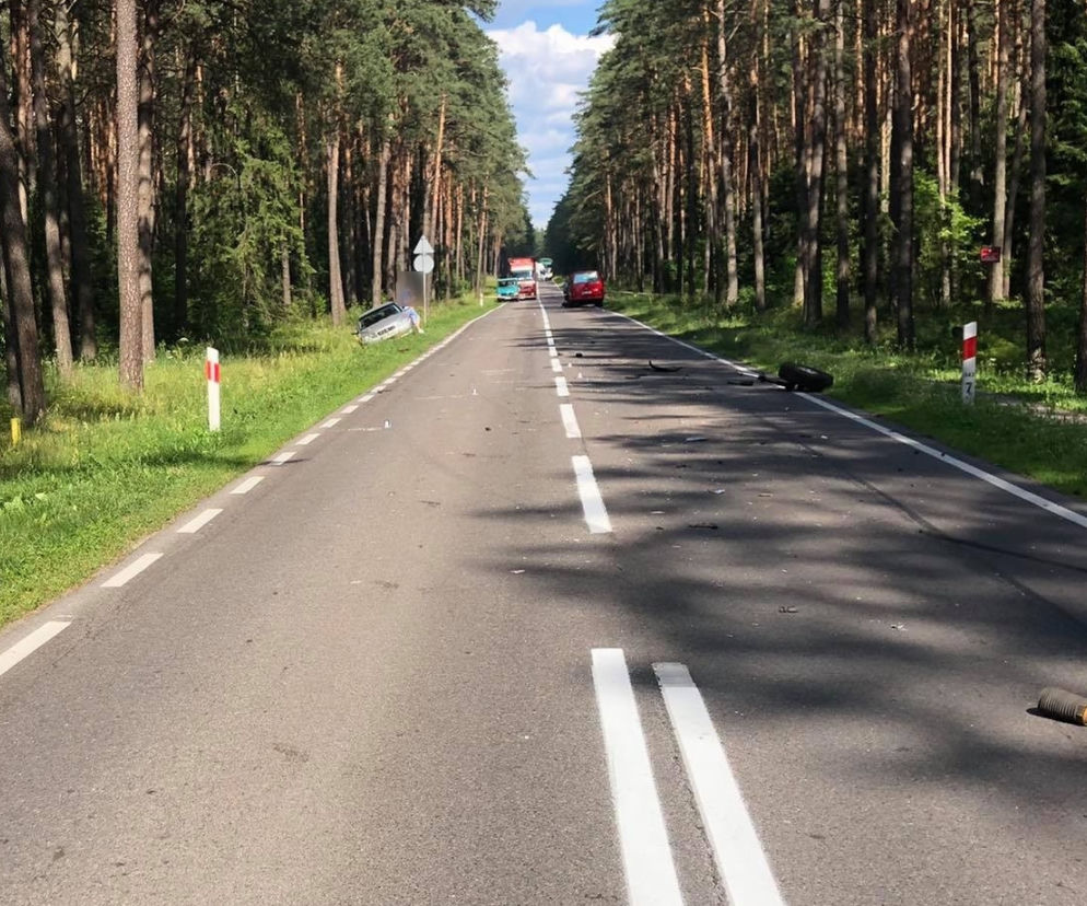 5 osób rannych, w tym 2 dzieci! Poważny wypadek pod Augustowem!