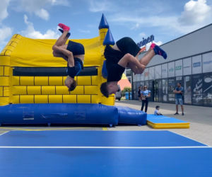 Park trampolin Zajawka - Eska Summer City - Zielona Góra [03.07.21]