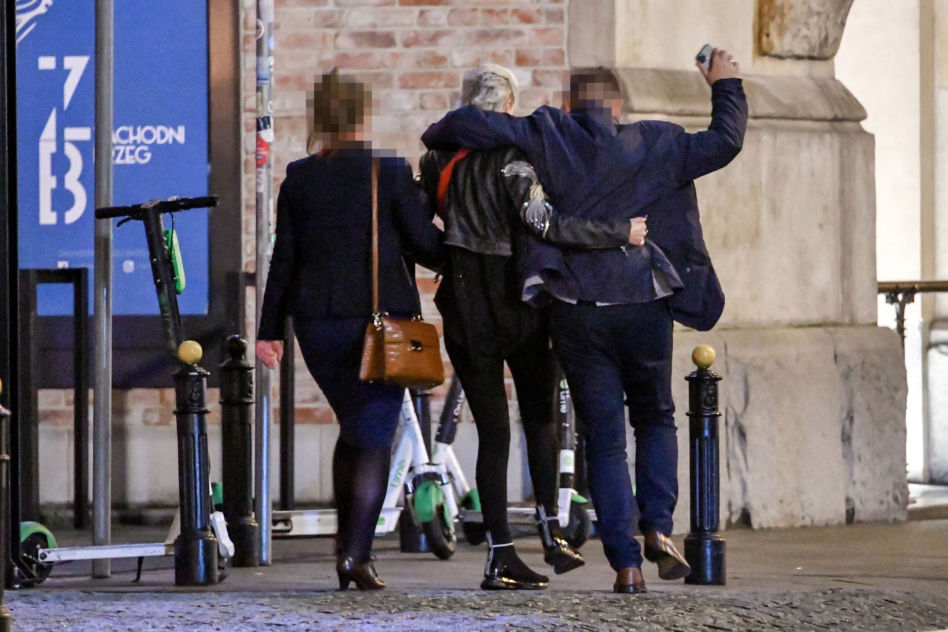 Nocny spacer po Warszawie