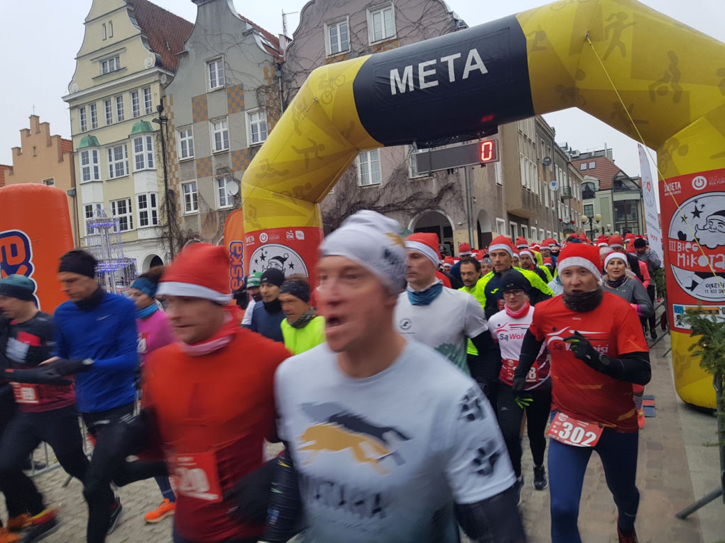 III Bieg Mikołajów w Olsztynie