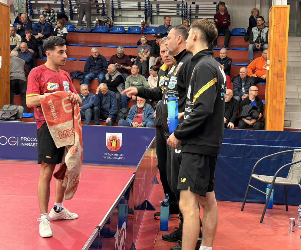 Tenisiści stołowi z Grudziądza kończą pierwszą część sezonu. Dwa mecze w weekend