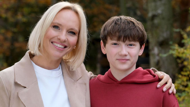 M jak miłość odc. 1920. Dorota (Iwona Rejzner), Franek (Jarosław Śmigielski)