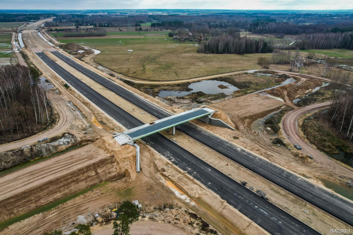 Budowa autostrady A2 Kałuszyn - Groszki