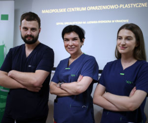 Dr hab. n. med. Anna Chrapusta przyszła Maksowi odciętą dłoń