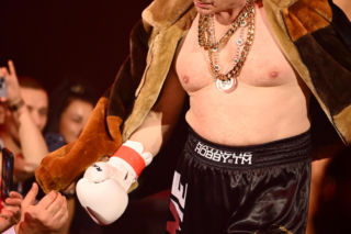 Bartosz Żukowski vel. Waldek Kiepski przegrał na gali Fame