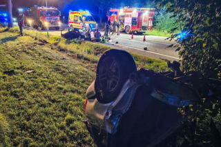 Dwie osoby nie żyją, pięć jest rannych. Koszmarny wypadek na DK 91
