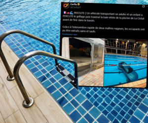 Wjechała do basenu z 5-latką na tylnym siedzeniu! Pomyliła gaz z hamulcem