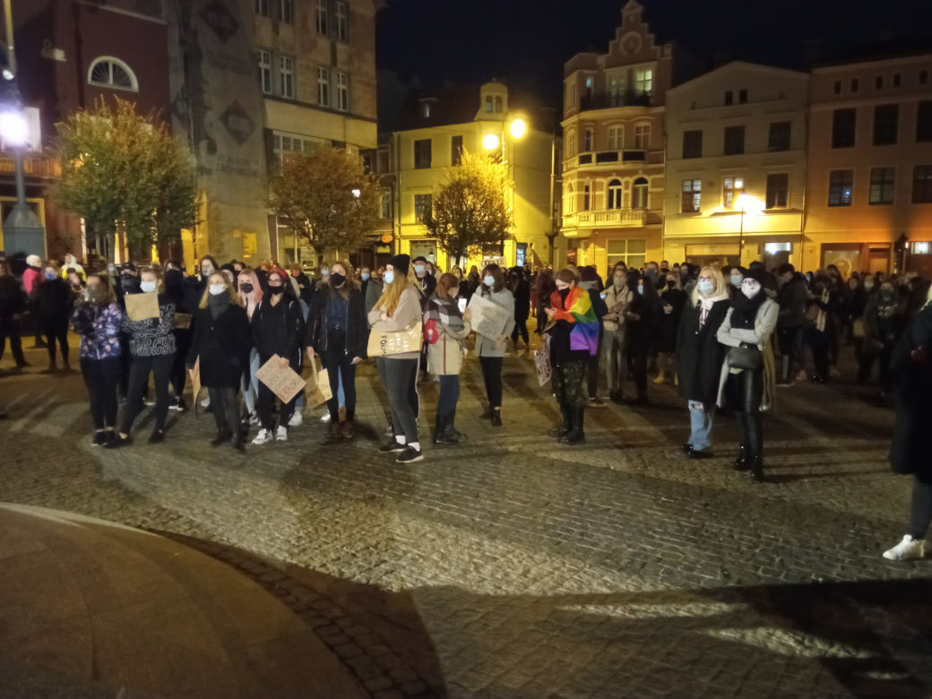 Protest kobiet w Grudziądzu 28.10