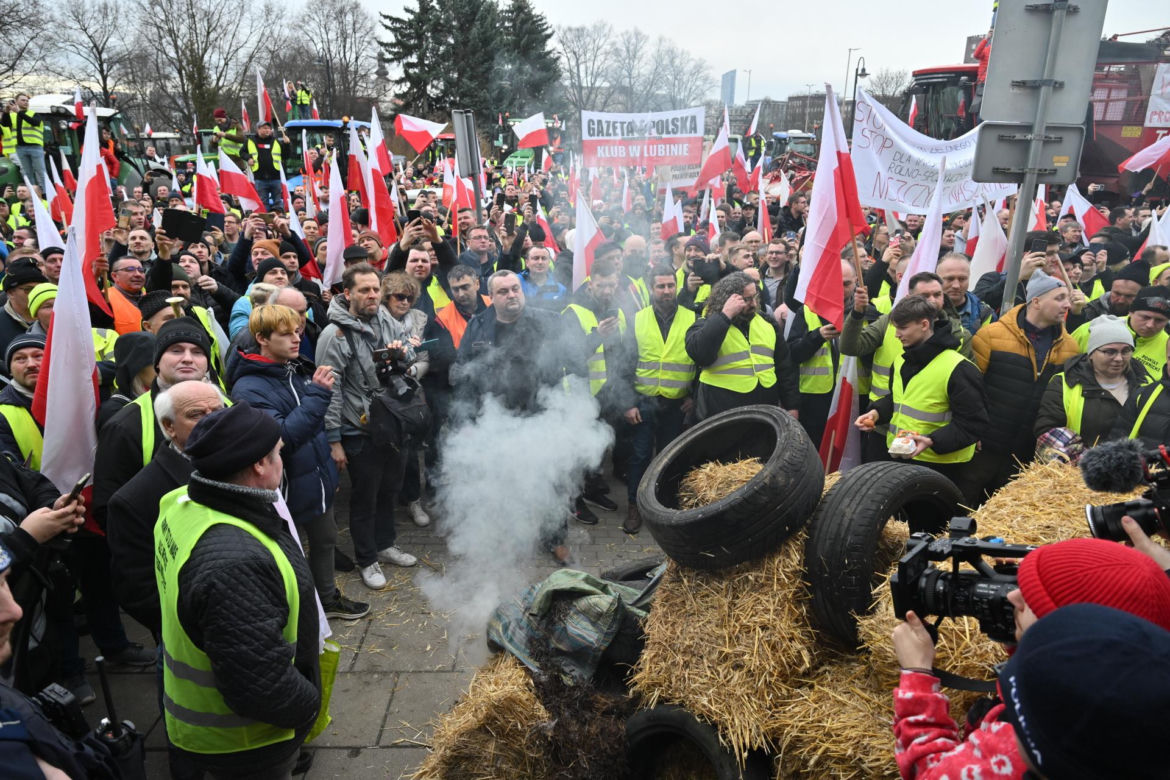 Wrocław. Protest rolników.