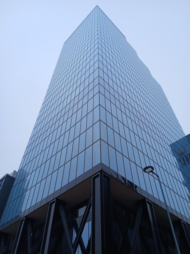 Studio A w Warszawie pod koniec budowy