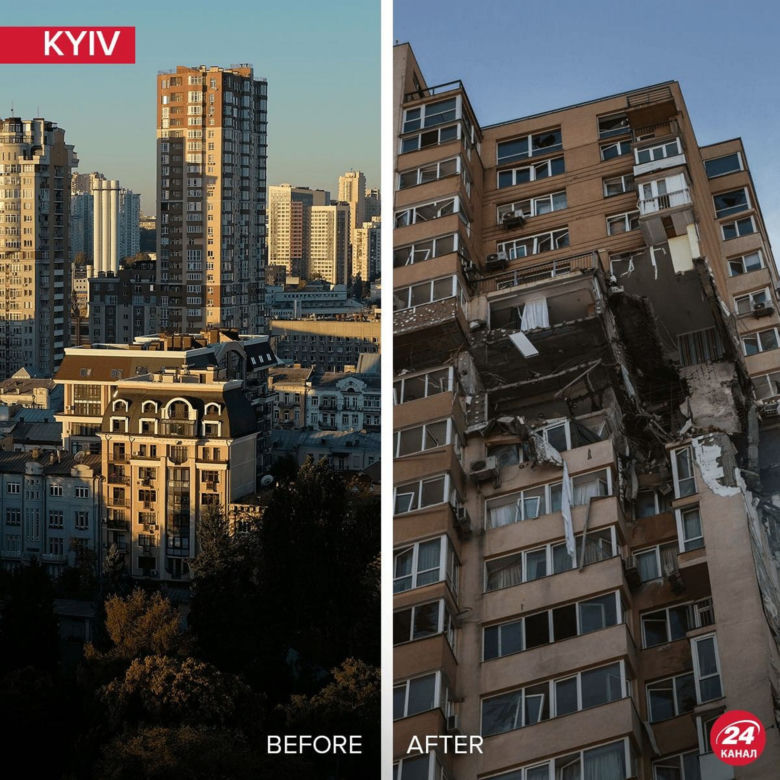 Tak wygląda Ukraina w czasie wojny