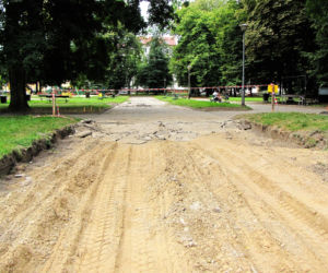 Rewitalizacja parku przy ul. Dąbrowskiego w Rzeszowie