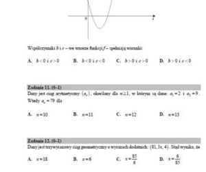 Matura próbna 2020 matematyka