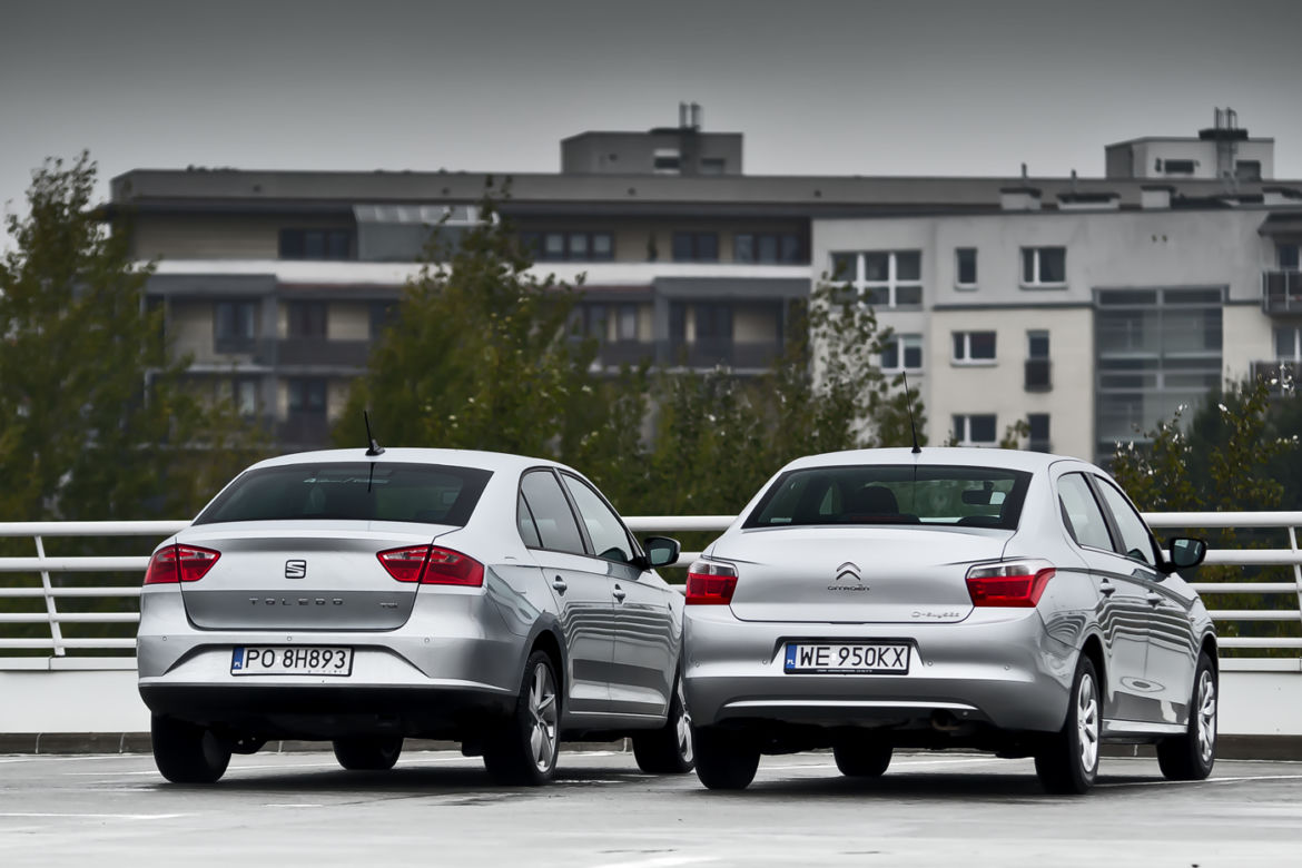 Citroen C-Elysee 1.6 VTi More Life vs. Seat Toledo 1.6 TDI Style