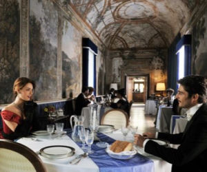 Dama w czarnym welonie. Clara (Miriam Leone), Guido (Lino Guanciale)