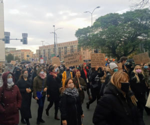 Protest kobiet w Szczecinie - 28.10.2020