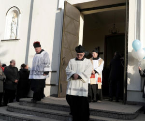 Pogrzeb Ireny Rupińskiej i jej wnuczka